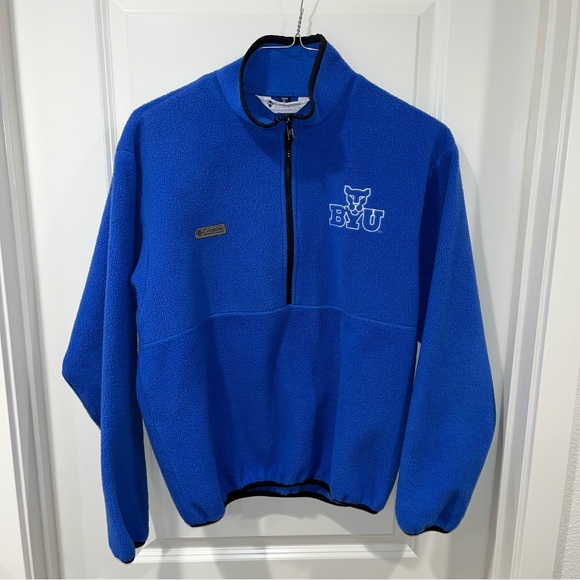 Columbia Other - Columbia BYU Brigham Young University NCAA Size S Cougar Cub fleece Sweatshirt